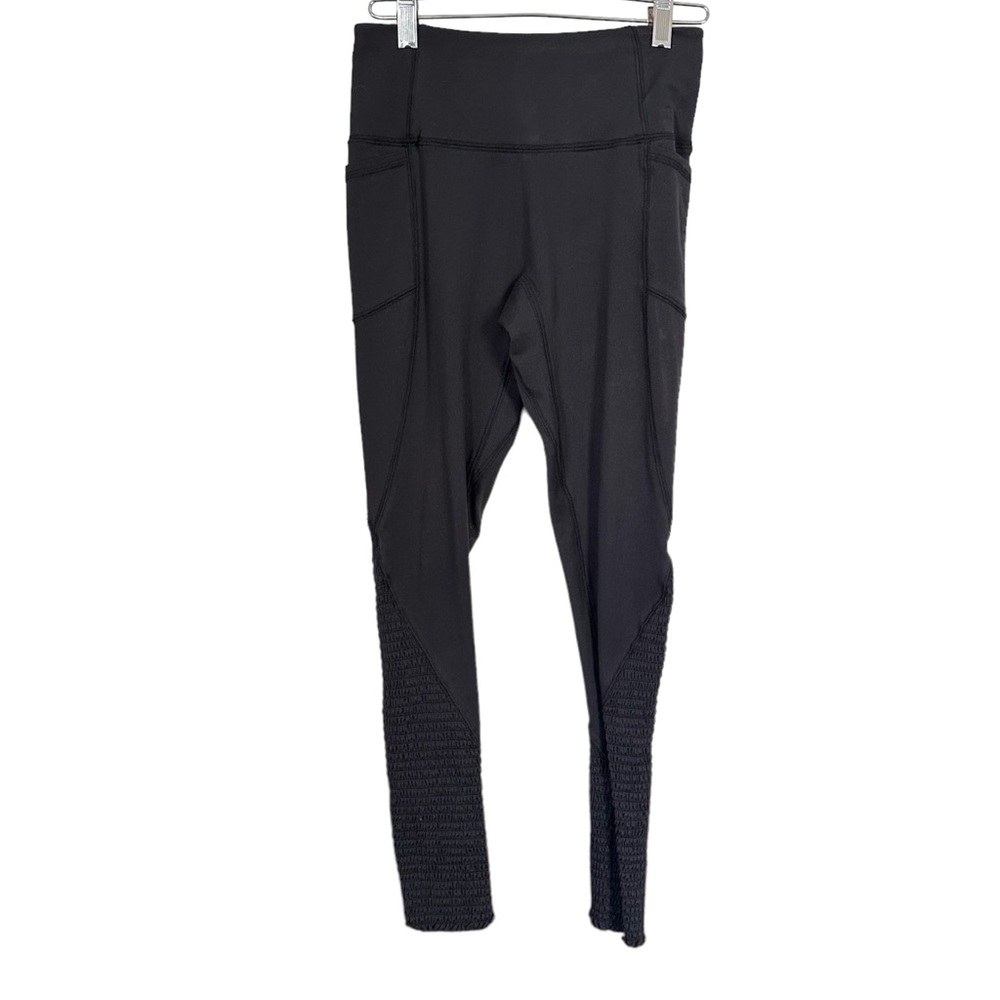 FP Movement by Free People Women’s Sz S Leggings High Rise Black Shirted Bottom